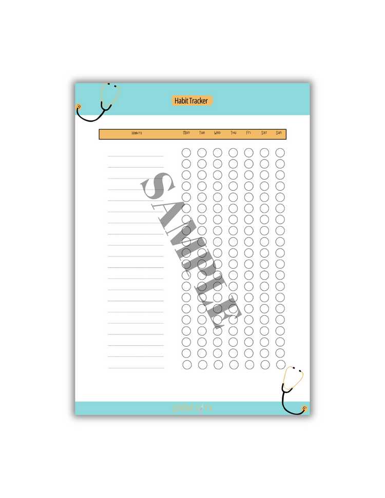 Habit Tracker Log