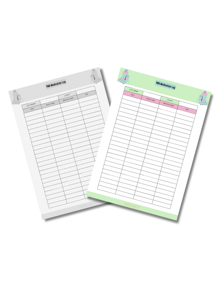 Head to Toe Assessment Sheet