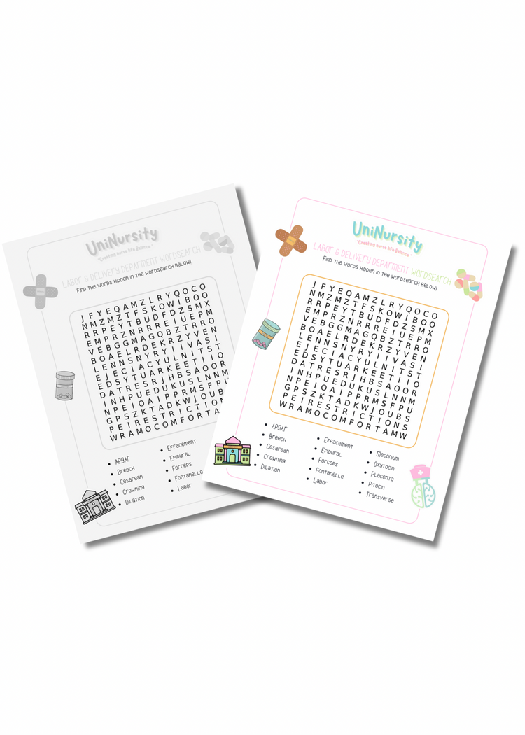 L & D Word Search